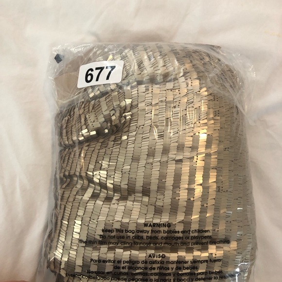 Maeve metallic gold sequin skirt, NWT 677 - Picture 2 of 8